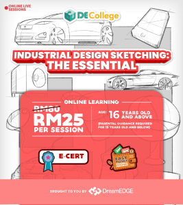 Industrial Design Sketching_DE College_Main Thumbnail